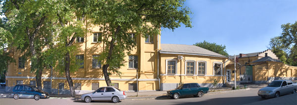 Здание ТКМП со стороны пер. Мечниковского. 
Фото Захарова А.М.