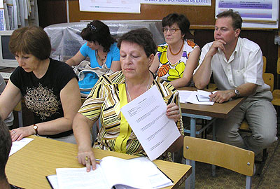 Приглашённые преподаватели.
Фото Прокопенко А.А.