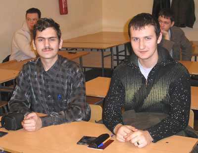 Слева - Леонид, справа - Андрей. Фото Прокопенко А.А.
