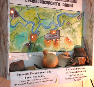 Карта археологических исследований